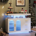 39 breite Anrichte mit LED-Beleuchtung