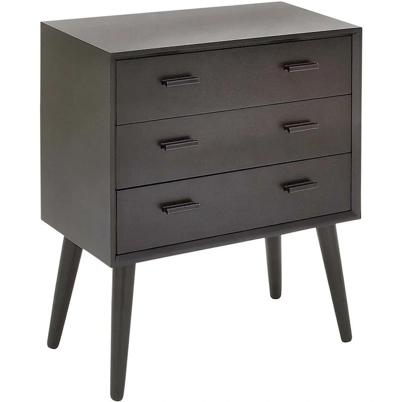 Port Petite Modern 3-Drawer Chest - 24 x 12 x 28