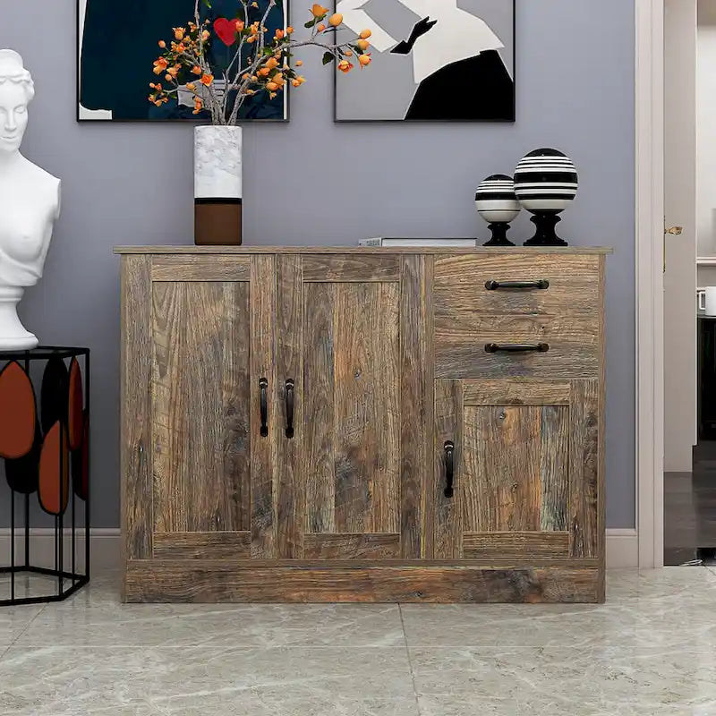 Sideboards im französischen Landhausstil, Aufbewahrungsschränke mit zwei Trennwänden