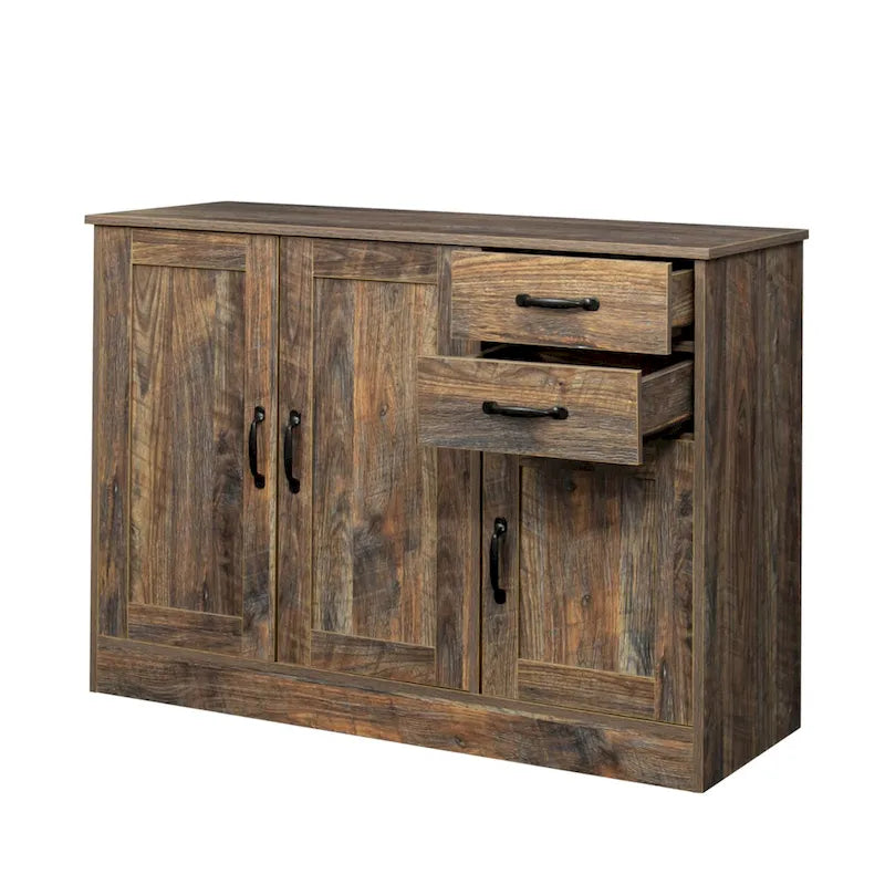 Sideboards im französischen Landhausstil, Aufbewahrungsschränke mit zwei Trennwänden