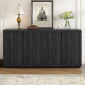Besondere Merkmale eines viertürigen Sideboards mit Eschenfurnier, geeignet für Flur, Eingangsbereich und Wohnzimmer