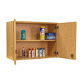 Hängeschrank mit Holzmaserung