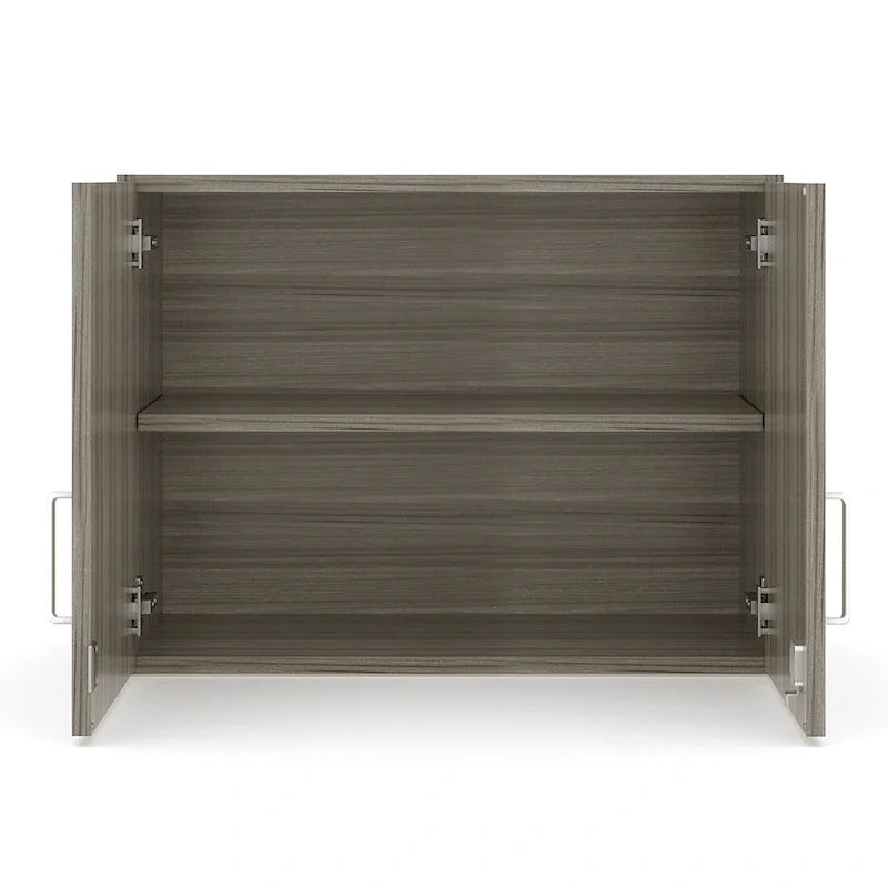 Hängeschrank mit Holzmaserung