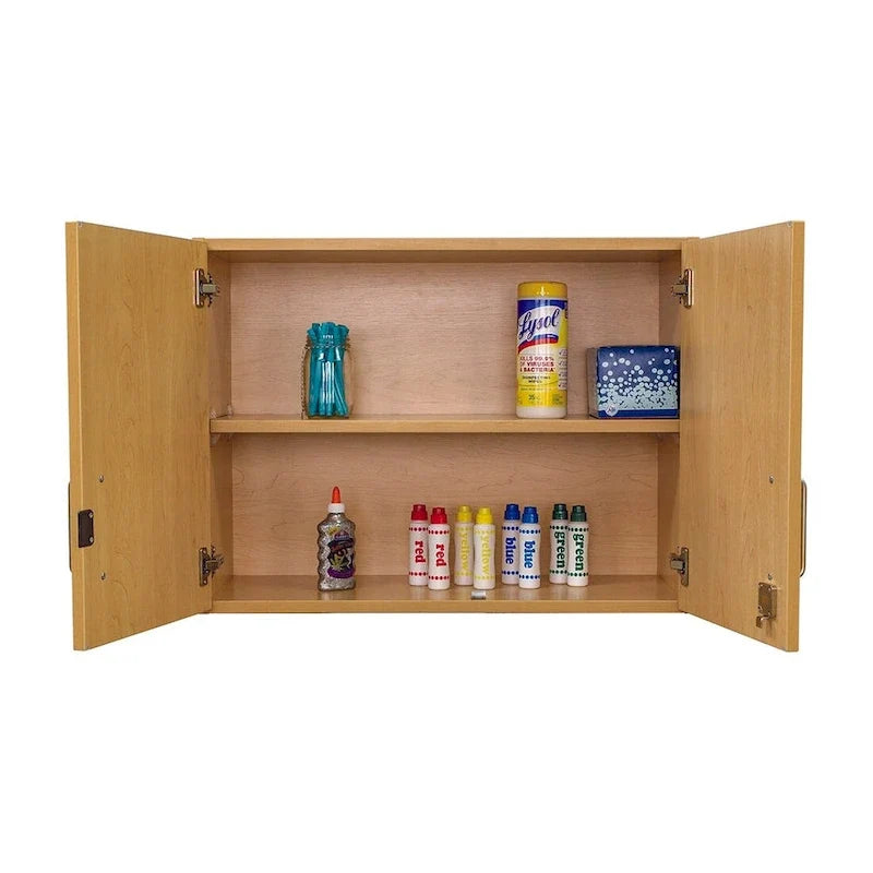 Hängeschrank mit Holzmaserung