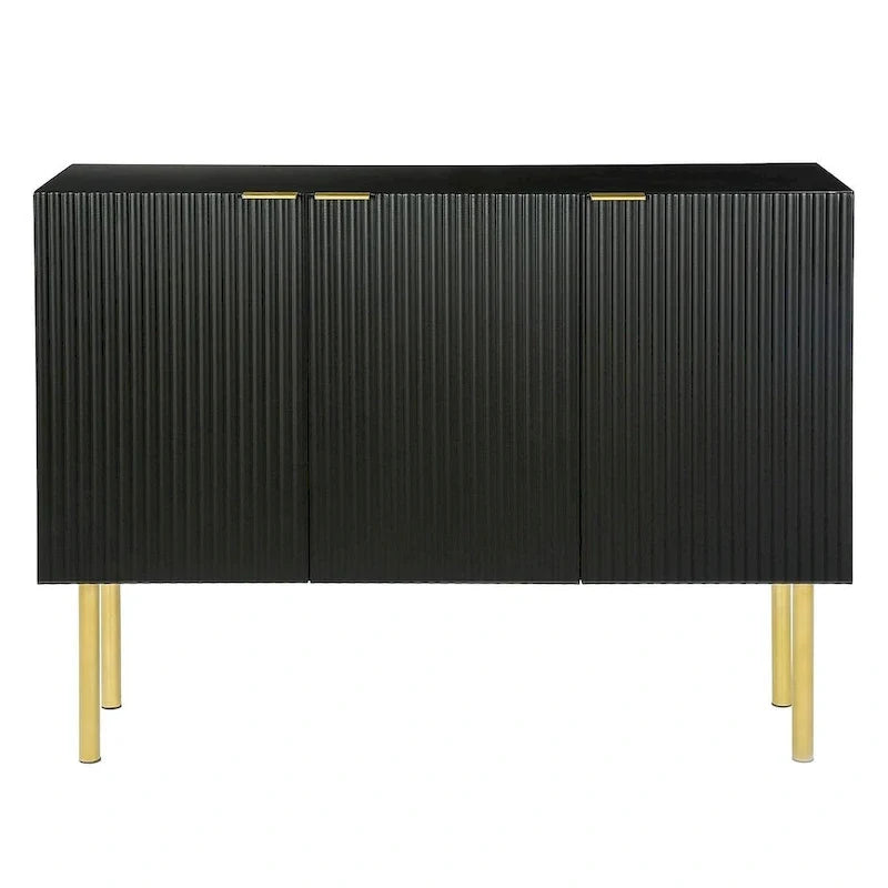 Buffet au style moderne, simple et luxueux, avec étagères réglables, 47