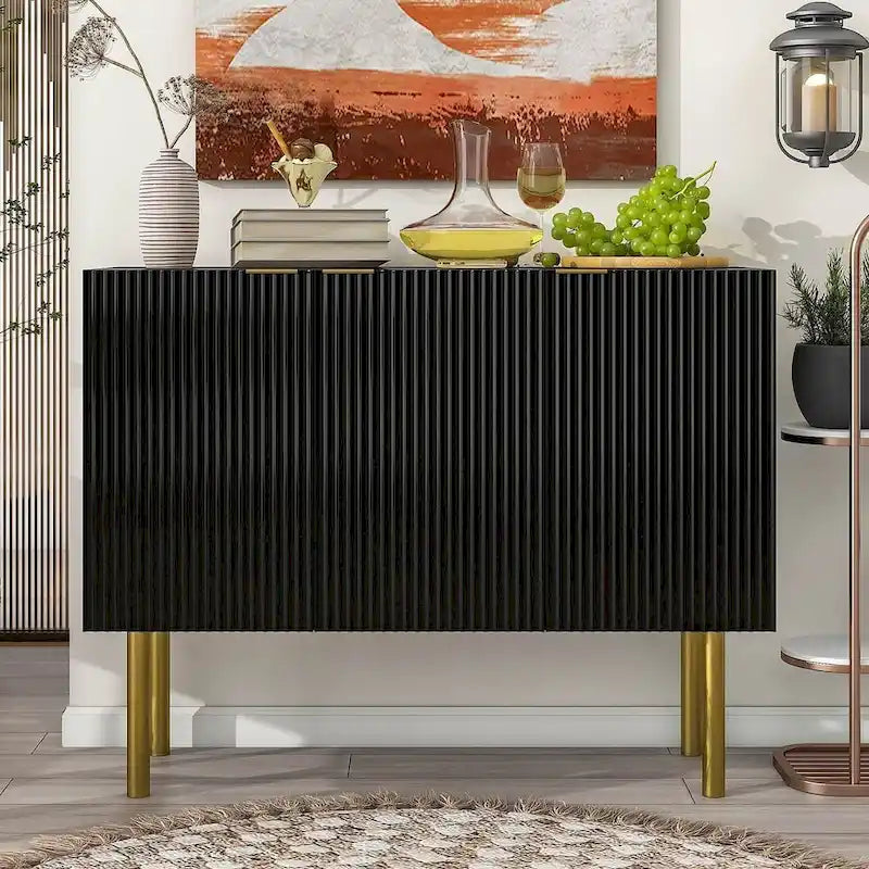 47 Buffet-Sideboard im modernen, schlichten Luxus-Stil mit verstellbaren Einlegeböden