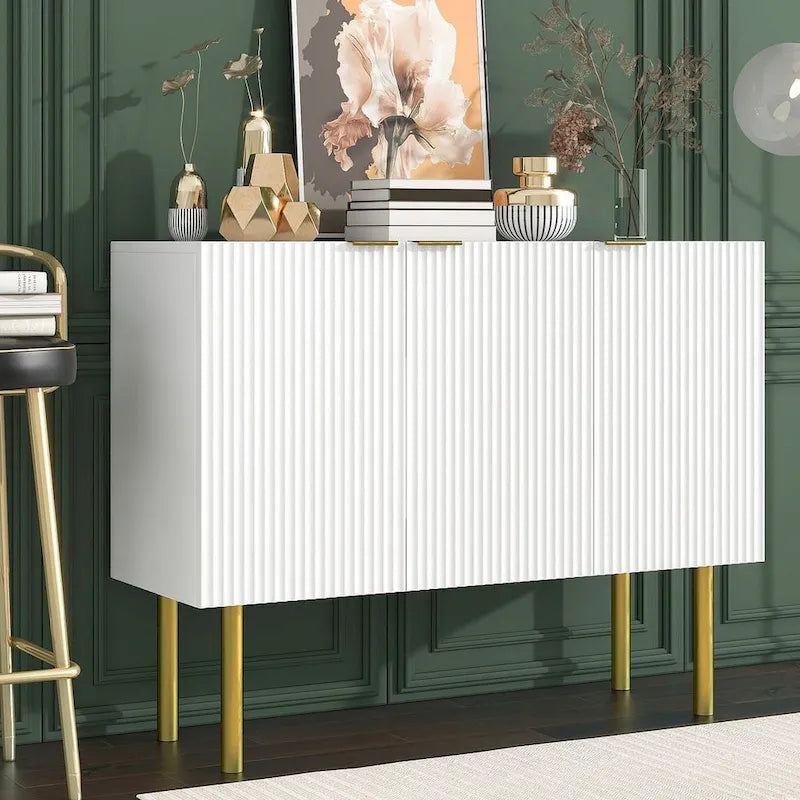 47 Buffet-Sideboard im modernen, schlichten Luxus-Stil mit verstellbaren Einlegeböden