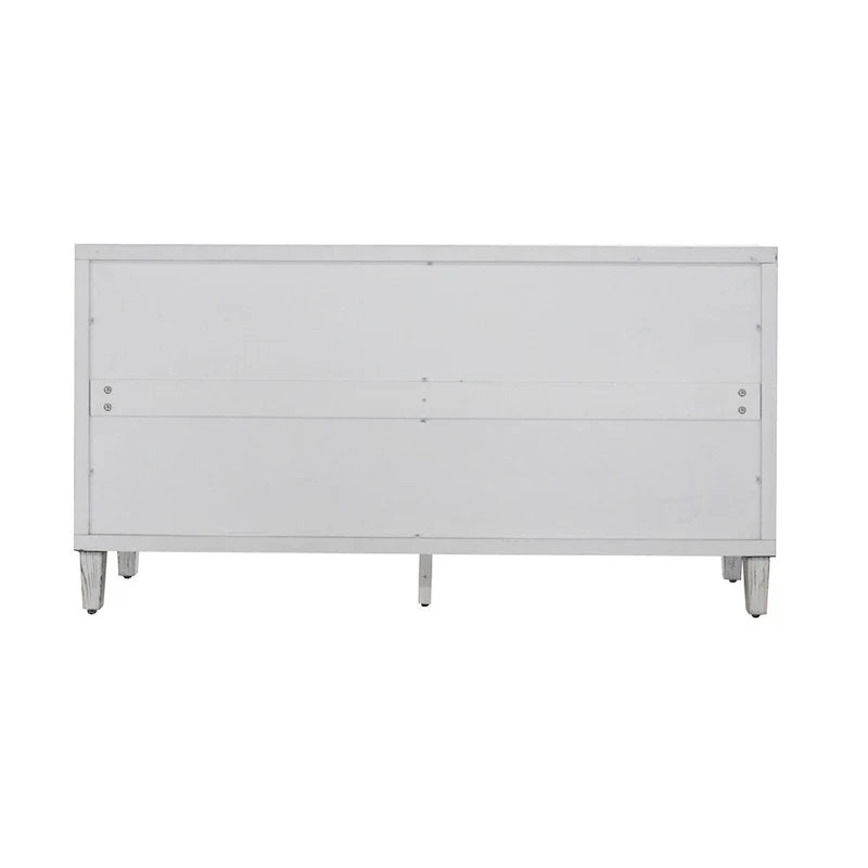 Akzentschrank aus Holz mit 4 Türen, Sideboard und Anrichte
