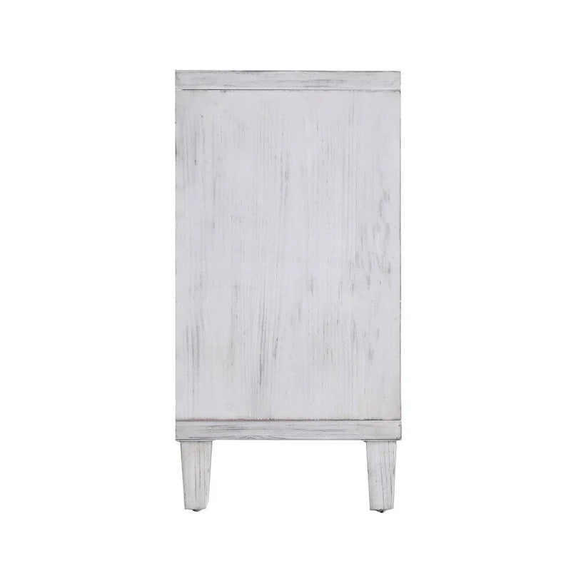 Akzentschrank aus Holz mit 4 Türen, Sideboard und Anrichte
