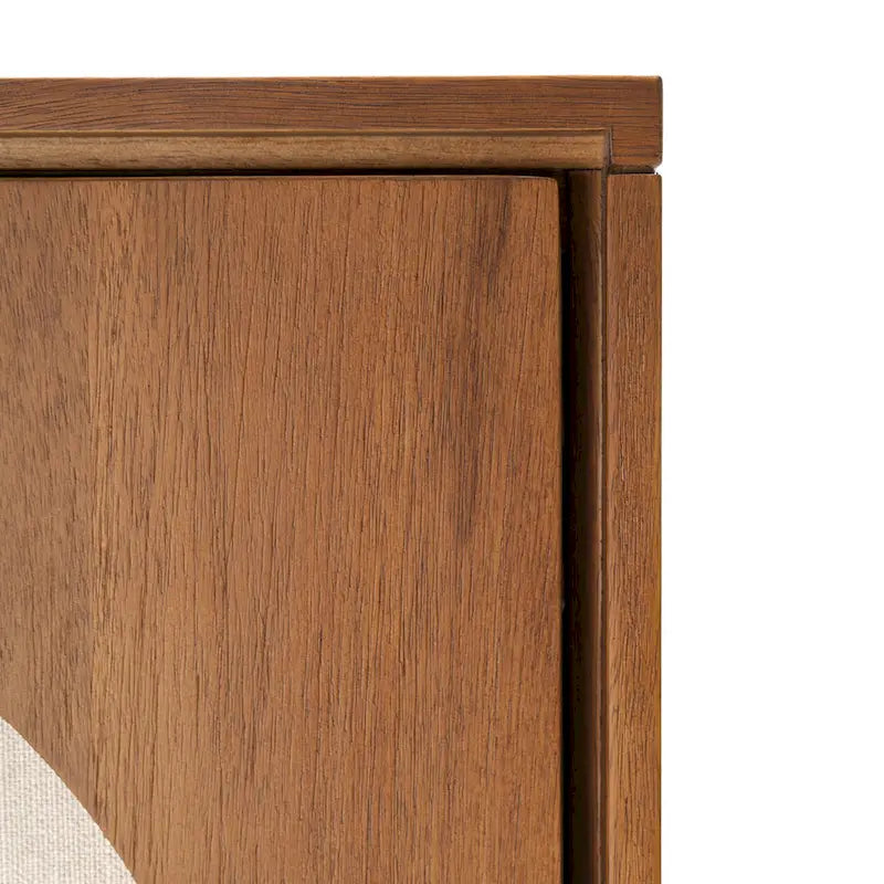 Breites modernes Sideboard in Walnussoptik