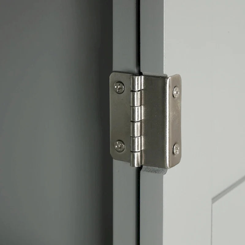 Armoire de rangement autoportante avec tiroir et étagère réglable