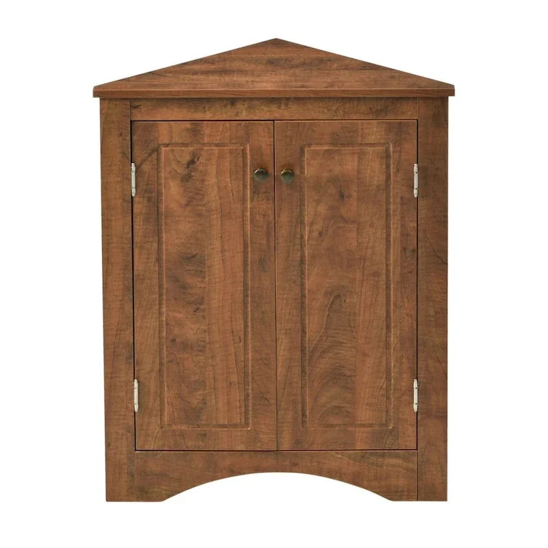Bathroom Storage Cabinet with Adjustable Shelves Freestanding Floor Cabinet