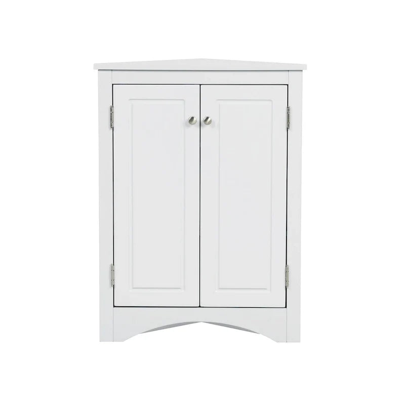 Bathroom Storage Cabinet with Adjustable Shelves Freestanding Floor Cabinet