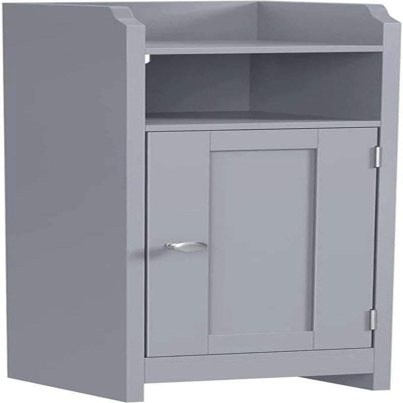 Kleiner Badezimmer-Eckschrank