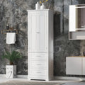 Armoire de rangement haute avec trois tiroirs