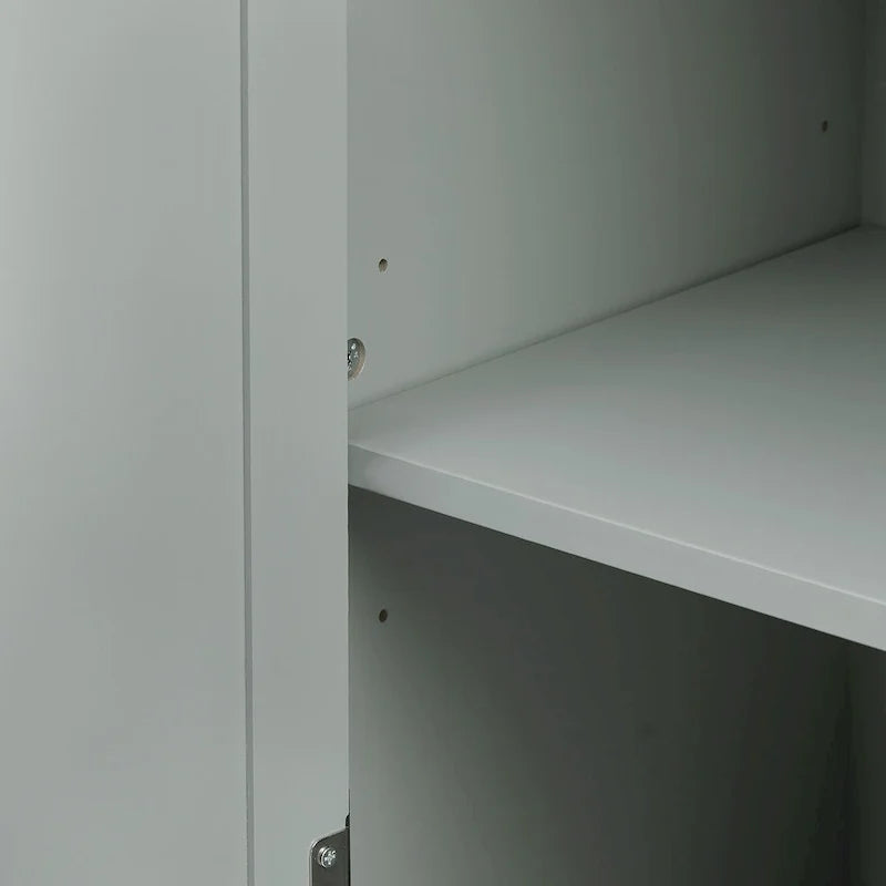 Armoire de rangement haute avec trois tiroirs