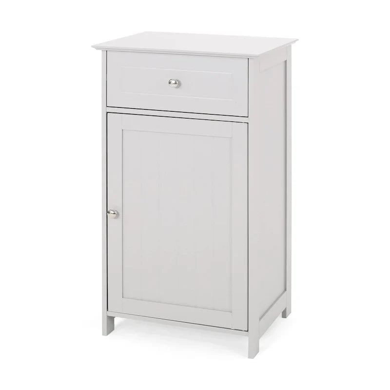 Dunkelgrauer Badezimmer-Bodenschrank